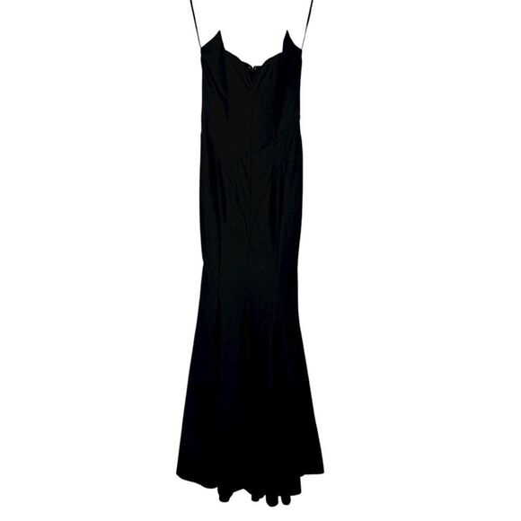 NEW Michael Costello x Revolve Billie Gown Black Size XS - Picture 4 of 9